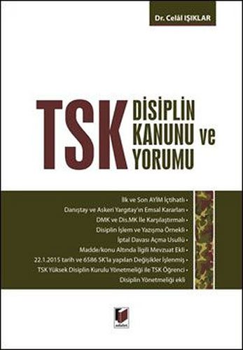 Tsk Disiplin Kanunu ve Yorumu (Ciltli)