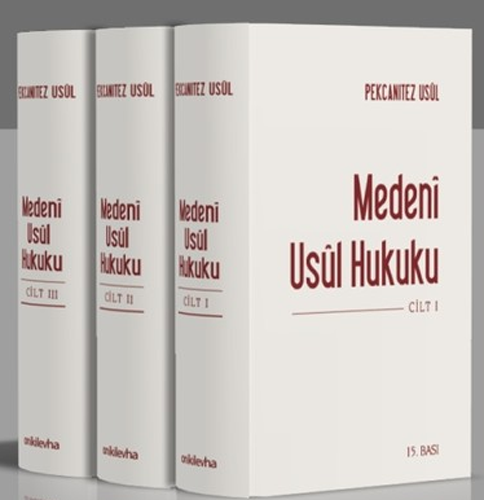 Medeni Usül Hukuku - 3 Cilt Takım (Ciltli)