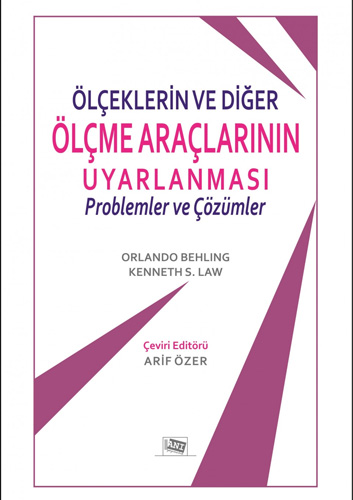 Ölçeklerin Ve Diğer Ölçme Araçlarının Uyarlanması - Problemler Ve Çözümler