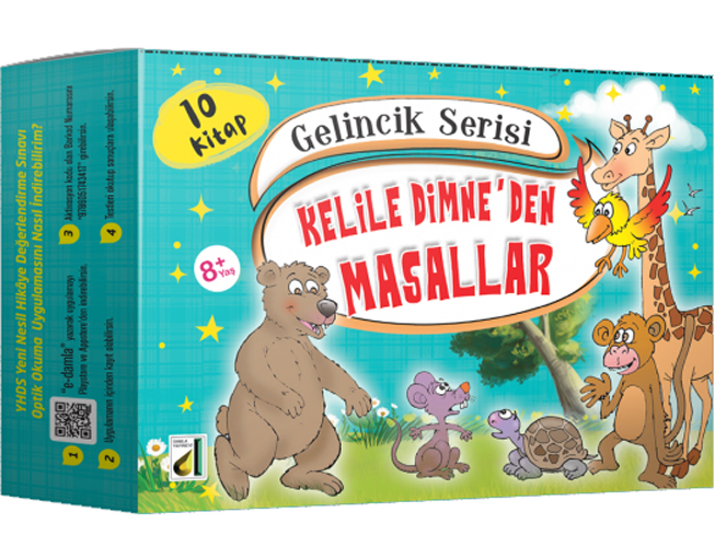 Gelincik Serisi Kelile ve Dimne’den Masallar -10 kitap Takım