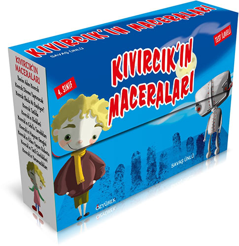 Kıvırcık'ın Maceraları (10 Kitap + Test İlaveli)