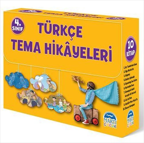 4. Sınıf Türkçe Tema Hikayeleri - 10 Kitap Takım