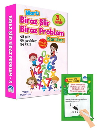 3. Sınıf Biraz Şiir Biraz Problem Kartları