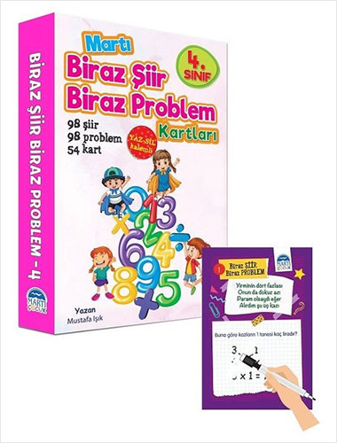 4. Sınıf Biraz Şiir Biraz Problem Kartları