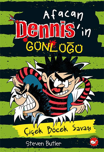 Afacan Dennis'in Günlüğü 2 - Çiçek Böcek Savaşı (Ciltli)