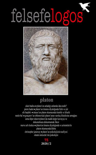 Felsefelogos Sayı: 75 - Platon