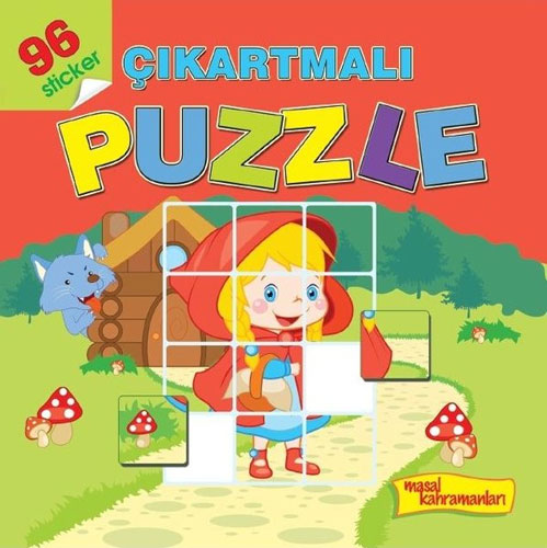 Çıkartmalı Puzzle - Masal Kahramanları