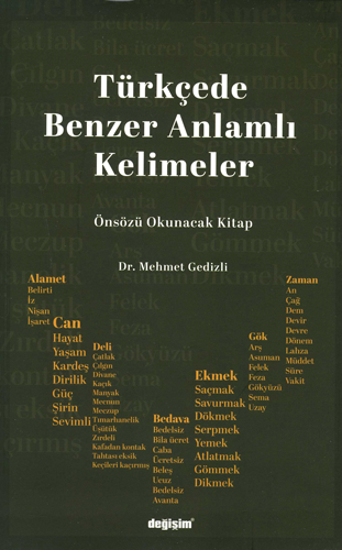 Türkçede Benzer Anlamlı Kelimeler