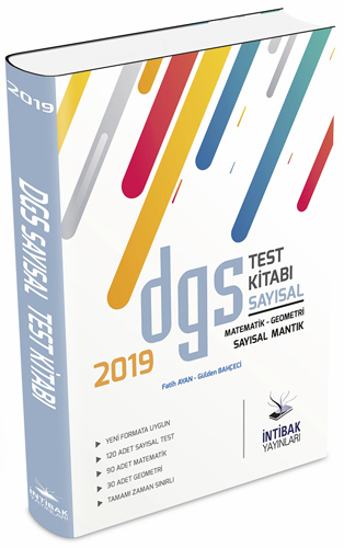 2019 DGS Sayısal Test Kitabı