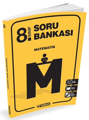 Hız Yayınları 8.Sınıf Matematik Soru Bankası