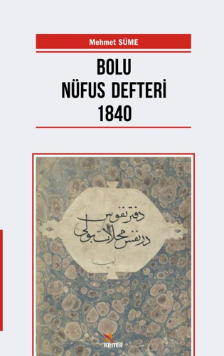 Bolu Nüfus Defteri 1840