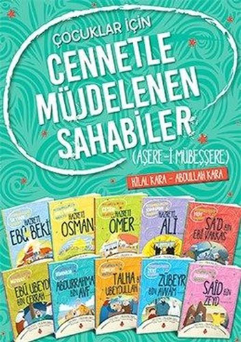 Çocuklar İçin Cennetle Müjdelenen Sahabiler Seti - 10 Kitap Takım