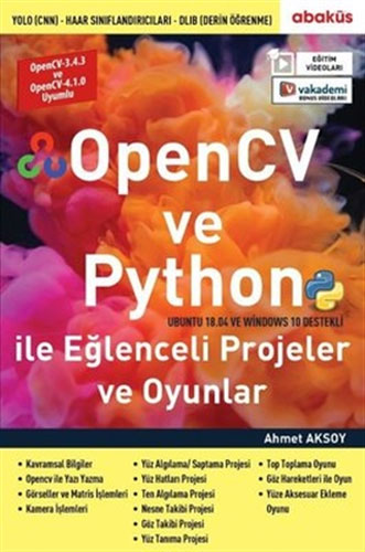 OpenCV ve Python ile Eğlenceli Projeler ve Oyunlar