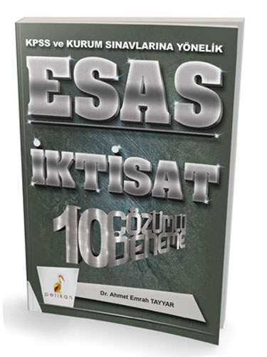 Esas İktisat 10 Çözümlü Deneme