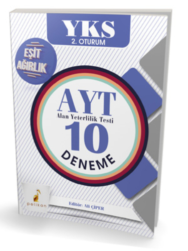 2018 Eşit Ağırlık Öğrencileri İçin YKS 2. Oturum AYT 10 Deneme