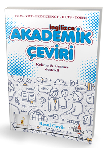 İngilizce Akademik Çeviri Kelime ve Gramer Destekli