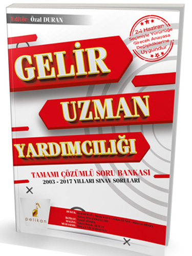 Gelir Uzman Yardımcılığı Tamamı Çözümlü Soru Bankası