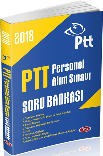 PTT Personel Alım Sınavı Soru Bankası 2018