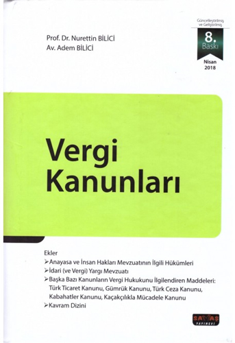 Vergi Kanunları (Ciltli)