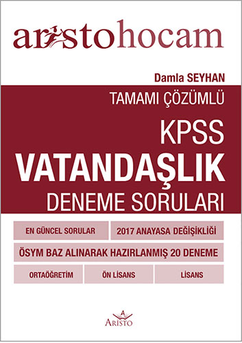 KPSS Vatandaşlık Deneme Soruları