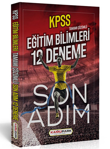 KPSS Eğitim Bilimleri Tamamı Çözümlü 12 Deneme Son Adım 