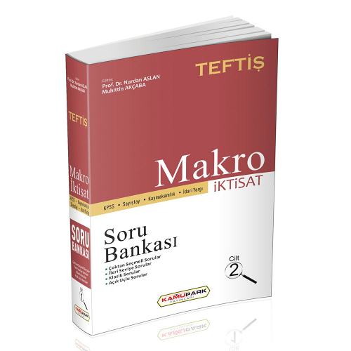 TEFTİŞ KPSS Makro İktisat Cilt 2 Soru Bankası