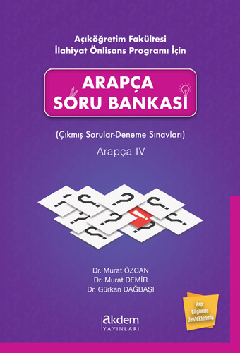 Açıköğretim Fakültesi İlahiyat Önlisans Programı İçin Arapça Soru Bankası