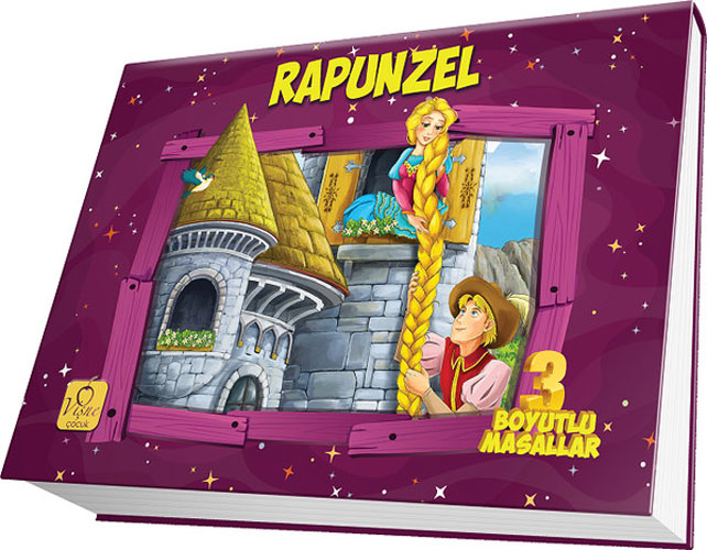 Üç Boyutlu Masallar: Rapunzel (Ciltli)