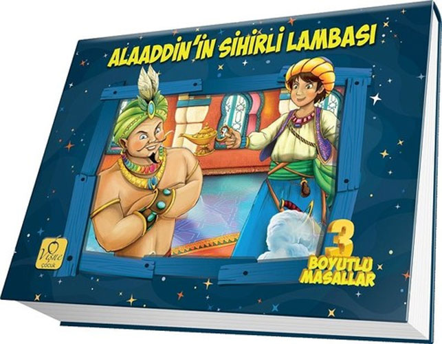 Üç Boyutlu Masallar : Alaaddin’in Sihirli Lambası (Ciltli)