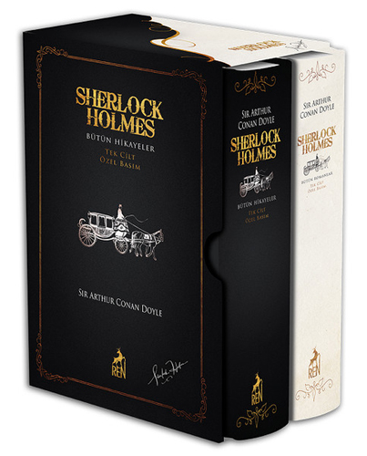 Sherlock Holmes Bütün Eserleri Seti - 2 Cilt Takım (Ciltl)