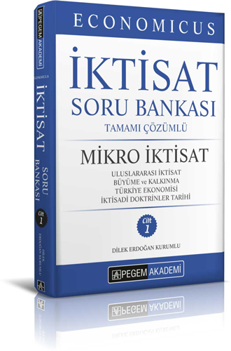 Economicus İktisat Soru Bankası Tamamı Çözümlü (Cilt 1)