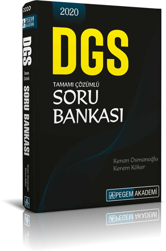 2020 DGS Tamamı Çözümlü Soru Bankası