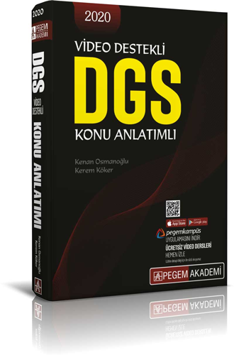 2020 DGS Konu Anlatımlı