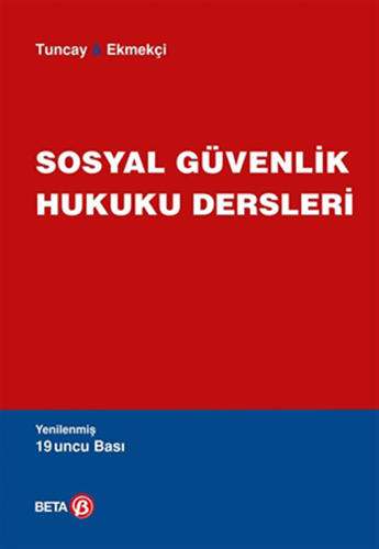 Sosyal Güvenlik Hukuku Dersleri