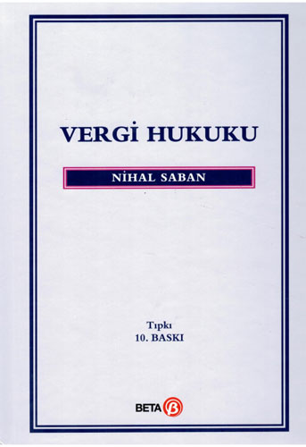 Vergi Hukuku (Ciltli)