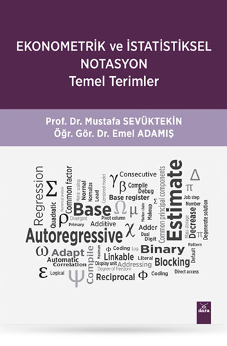 Ekonometrik ve İstatistiksel Notasyon Temel Terimler