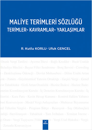 Maliye Terimleri Sözlüğü