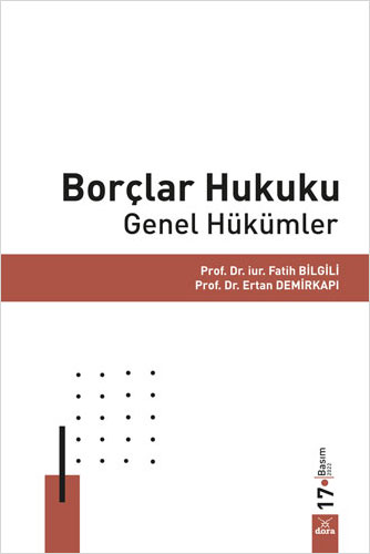 Borçlar Hukuku - Genel Hükümler