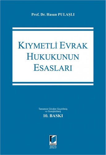 Kıymetli Evrak Hukukunun Esasları