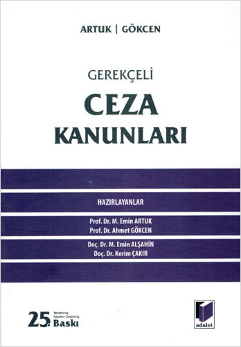 Gerekçeli Ceza Kanunları