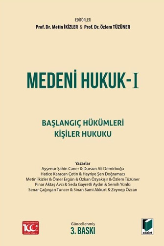 Medeni Hukuk - 1