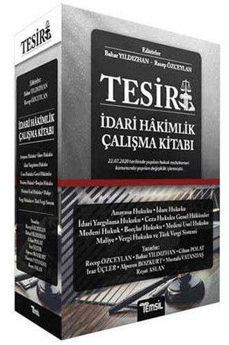 Tesir İdari Hakimlik Çalışma Kitabı