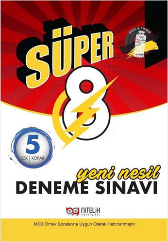 Süper 8 Yeni Nesil 5 Deneme Sınavı