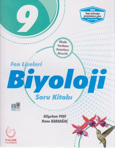 2019 9. Sınıf Fen Liseleri Biyoloji Soru Kitabı