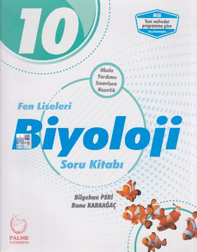 10. Sınıf Fen Liseleri Biyoloji Soru Kitabı 2019