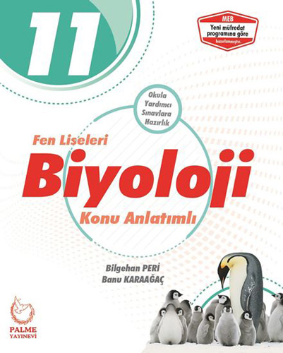 2019 11. Sınıf Fen Liseleri Biyoloji Konu Anlatımlı