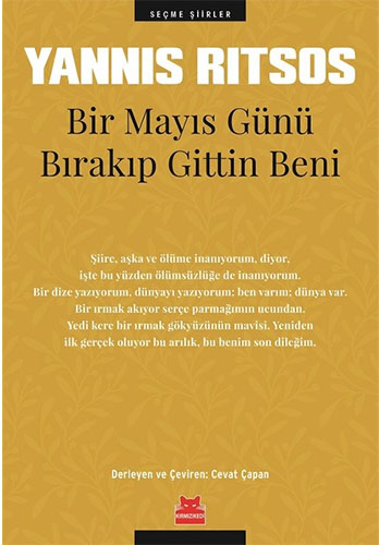 Bir Mayıs Günü Bırakıp Gittin Beni