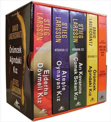 Millennium Serisi Kutulu Özel Set - 5 Kitap Takım