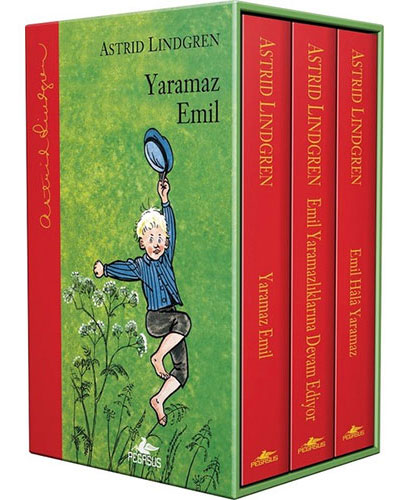 Yaramaz Emil Serisi - 3 Kitap Takım Kutulu (Ciltli)