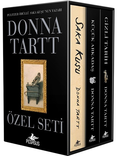 Donna Tartt Özel Seti Kutulu (3 Kitap Set)